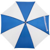 Зонт-трость Milkshake, белый с синим, арт. 13038.64 фото 2 — Бизнес Презент