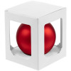 Елочный шар Gala Matt в коробке, 8,5 см, красный, арт. 30150.50 фото 3 — Бизнес Презент