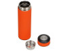Термос Confident с покрытием soft-touch 420мл, оранжевый, арт. 1048705p фото 2 — Бизнес Презент