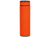 Термос Confident с покрытием soft-touch 420мл, оранжевый, арт. 1048705p фото 3 — Бизнес Презент