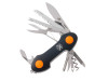 Нож перочинный Stinger, 96 мм, 15 функций, материал рукояти: алюминий, PP (черный/оранжевый), арт. 441230 фото 1 — Бизнес Презент