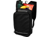 Рюкзак для прогулок Trails объемом 6,5 л, изготовленный из переработанного ПЭТ по стандарту GRS, черный, арт. 12065890 фото 4 — Бизнес Презент