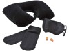 Набор дорожный: повязка для глаз, беруши, надувная подушка, носки, арт. 11946400 фото 1 — Бизнес Презент