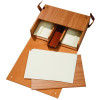 Настольная подставка для бумаг Pinetti, коричневая, арт. 24843 фото 2 — Бизнес Презент