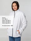 Куртка флисовая унисекс Manakin, белая, арт. 14266.601 фото 13 — Бизнес Презент