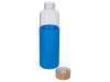 Бутылка для воды стеклянная Refine, в чехле, 550 мл, голубой, арт. 887302 фото 2 — Бизнес Презент