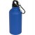 Матовая спортивная бутылка Oregon с карабином и объемом 400 мл, синий