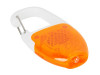 Брелок - фонарик с отражателем и карабином, оранжевый/белый, арт. 5-10425604 фото 3 — Бизнес Презент