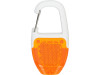 Брелок - фонарик с отражателем и карабином, оранжевый/белый, арт. 5-10425604 фото 4 — Бизнес Презент
