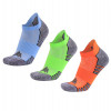 Набор из 3 пар спортивных женских носков Monterno Sport, голубой, зеленый и оранжевый, арт. 20610.141 фото 1 — Бизнес Презент