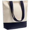 Холщовая сумка Shopaholic, темно-синяя, арт. 11743.40 фото 1 — Бизнес Презент