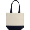 Холщовая сумка Shopaholic, темно-синяя, арт. 11743.40 фото 3 — Бизнес Презент