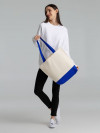 Холщовая сумка Shopaholic, темно-синяя, арт. 11743.40 фото 7 — Бизнес Презент