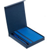 Коробка Shade под блокнот и ручку, синяя, арт. 12022.40 фото 1 — Бизнес Презент