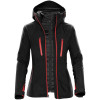 Куртка-трансформер женская Matrix, черная с красным, арт. 11632.35.XS фото 1 — Бизнес Презент