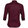 Рубашка женская с рукавом 3/4 Effect 140, бордовая, арт. 17010164XS фото 2 — Бизнес Презент