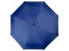 Зонт складной Columbus, механический, 3 сложения, с чехлом, кл. синий, арт. 979012 фото 5 — Бизнес Презент