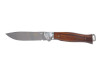 Нож складной Stinger, 106 мм, (серебристый), материал рукояти: сталь/дерево (серебристо-коричневый), арт. 441148 фото 1 — Бизнес Презент
