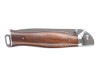 Нож складной Stinger, 106 мм, (серебристый), материал рукояти: сталь/дерево (серебристо-коричневый), арт. 441148 фото 2 — Бизнес Презент