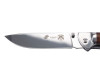 Нож складной Stinger, 106 мм, (серебристый), материал рукояти: сталь/дерево (серебристо-коричневый), арт. 441148 фото 4 — Бизнес Презент