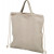 Рюкзак со шнурком Pheebs из 150 г/м² переработанного хлопка, натуральный
