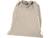 Рюкзак со шнурком Pheebs из 150 г/м² переработанного хлопка, натуральный, арт. 12045900 фото 4 — Бизнес Презент