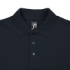 Рубашка поло мужская Spring 210 темно-синяя (navy), арт. 1898.401 фото 3 — Бизнес Презент