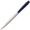 Ручка шариковая Senator Dart Polished, бело-синяя, арт. 6308.64 фото 3 — Бизнес Презент