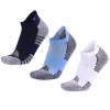Набор из 3 пар спортивных женских носков Monterno Sport, синий, голубой и белый, арт. 20610.401 фото 1 — Бизнес Презент