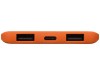 Портативное зарядное устройство Reserve с USB Type-C, 5000 mAh, оранжевый, арт. 596808.1 фото 6 — Бизнес Презент