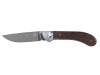 Нож складной Stinger, 105 мм, (серебристый), материал рукояти: сталь/дерево (серебристо-коричневый), арт. 441149 фото 1 — Бизнес Презент
