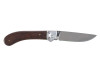 Нож складной Stinger, 105 мм, (серебристый), материал рукояти: сталь/дерево (серебристо-коричневый), арт. 441149 фото 3 — Бизнес Презент