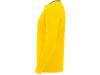Футболка Porto  мужская с длинным рукавом, желтый/черный, арт. 413CA0302L фото 3 — Бизнес Презент