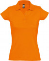 Рубашка поло женская Prescott Women 170, оранжевая, арт. 6087.201 фото 1 — Бизнес Презент