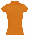 Рубашка поло женская Prescott Women 170, оранжевая, арт. 6087.201 фото 2 — Бизнес Презент