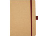 Блокнот Berk формата из переработанной бумаги, красный, арт. 10781521 фото 2 — Бизнес Презент