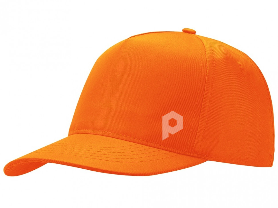 Бейсболка Poly 5-ти панельная 120 гр, оранжевый, арт. 33385307 фото 1 — Бизнес Презент