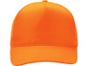 Бейсболка Poly 5-ти панельная 120 гр, оранжевый, арт. 33385307 фото 2 — Бизнес Презент
