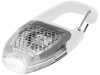 Брелок - фонарик с отражателем и карабином, белый/прозрачный, арт. 10425600 фото 1 — Бизнес Презент