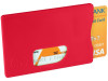 Защитный RFID чехол для кредитной карты, красный, арт. 13422603 фото 1 — Бизнес Презент
