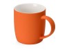 Кружка с покрытием soft-touch Dalgona, оранжевый, арт. 870808 фото 1 — Бизнес Презент