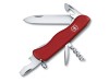 Нож перочинный VICTORINOX Picknicker, 111 мм, 11 функций, с фиксатором лезвия, красный, арт. 601126 фото 1 — Бизнес Презент