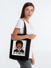 Холщовая сумка «Инглиш», черная, арт. 71457.30 фото 3 — Бизнес Презент