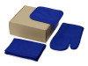 Подарочный набор с фартуком, прихваткой, синий, арт. 700813.02 фото 1 — Бизнес Презент
