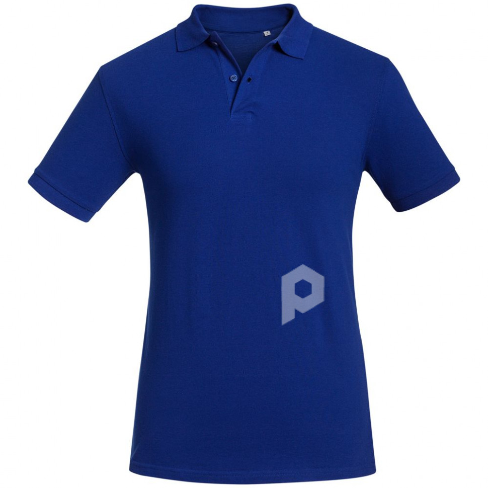Рубашка поло мужская Inspire, синяя, арт. PM4300081S фото 1 — Бизнес Презент