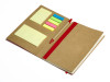 Блокнот с ручкой и набором стикеров А5 Write and stick, красный, арт. 28431.01 фото 2 — Бизнес Презент