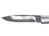 Нож складной Stinger, 104 мм, (серебристый), материал рукояти: сталь/дерево (серебристо-коричневый), арт. 441151 фото 4 — Бизнес Презент