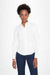 Рубашка женская с длинным рукавом Eden 140 белая, арт. 17015102XS фото 5 — Бизнес Презент