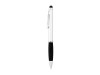 Ручка-стилус шариковая Ziggy черные чернила, серебристый/черный, арт. 10654101 фото 3 — Бизнес Презент