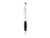 Ручка-стилус шариковая Ziggy черные чернила, серебристый/черный, арт. 10654101 фото 4 — Бизнес Презент